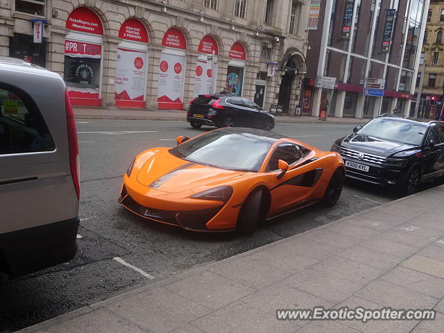 Mclaren 570S spotted in Manchester, United Kingdom
