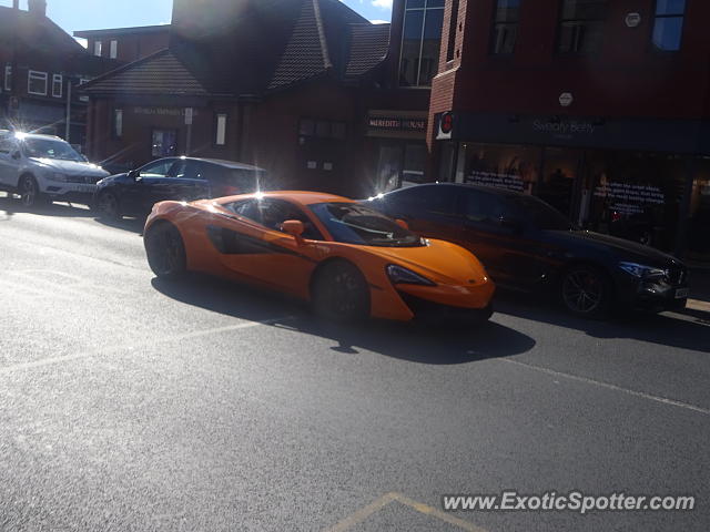 Mclaren 570S spotted in Wilmslow, United Kingdom