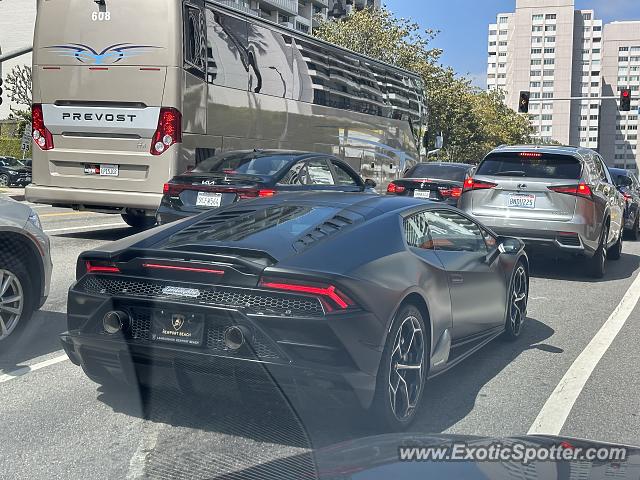 Lamborghini Huracan spotted in Westwood, California