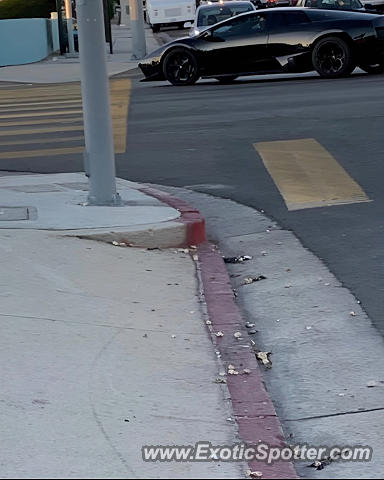 Lamborghini Murcielago spotted in North hollywood, California