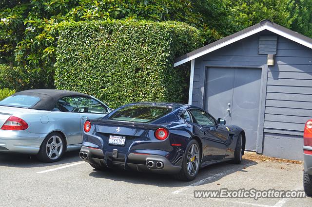 Ferrari F12 spotted in Medina, Washington