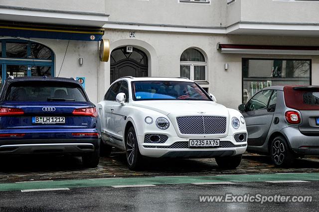 Bentley Bentayga spotted in Berlin, Germany