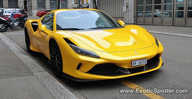 Ferrari F8 Tributo spotted in Zurich, Switzerland