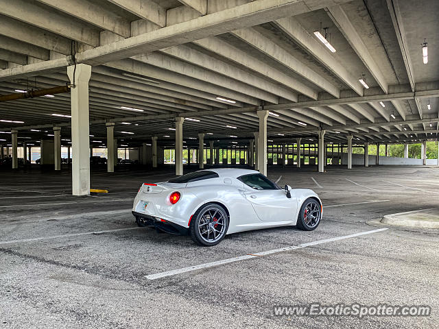 Alfa Romeo 4C spotted in Jacksonville, Florida