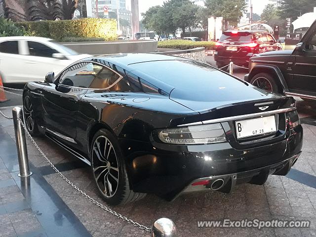 Aston Martin DBS spotted in Jakarta, Indonesia