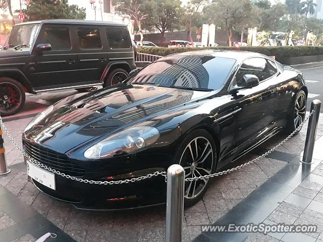 Aston Martin DBS spotted in Jakarta, Indonesia