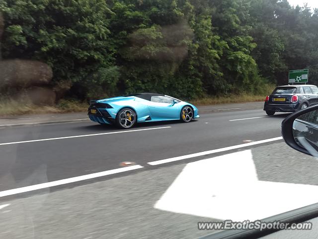 Lamborghini Huracan spotted in Fydle, United Kingdom