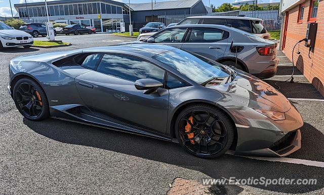 Lamborghini Huracan spotted in Wallsend, United Kingdom