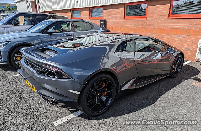 Lamborghini Huracan spotted in Wallsend, United Kingdom