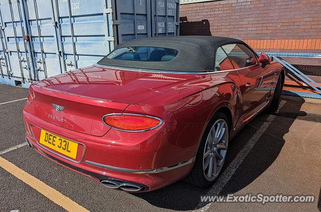 Bentley Continental spotted in Wallsend, United Kingdom