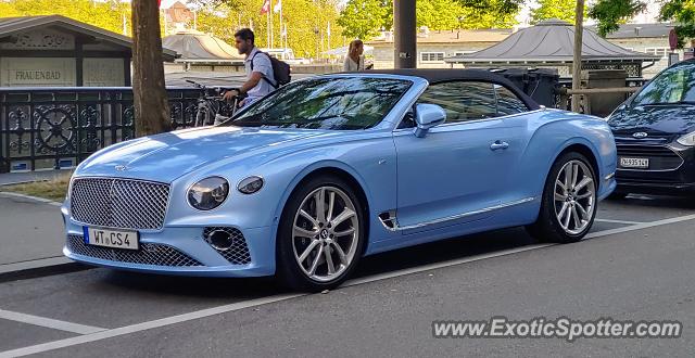 Bentley Continental spotted in Zürich, Switzerland