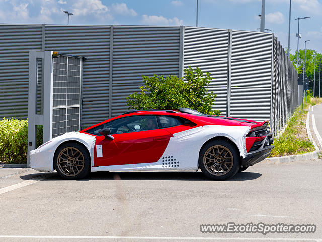 Lamborghini Huracan spotted in Sant'Agata, Italy