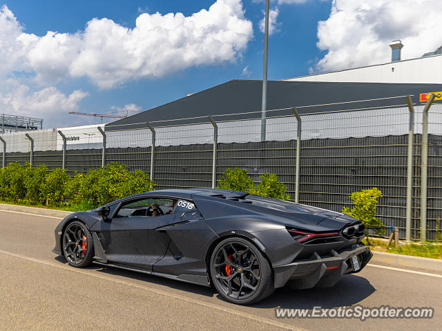 Lamborghini Aventador spotted in Sant'Agata, Italy