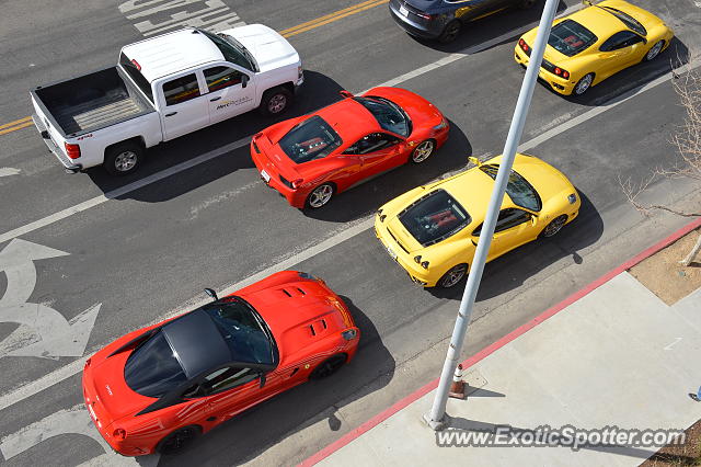Ferrari 458 Italia spotted in Los Angeles, California