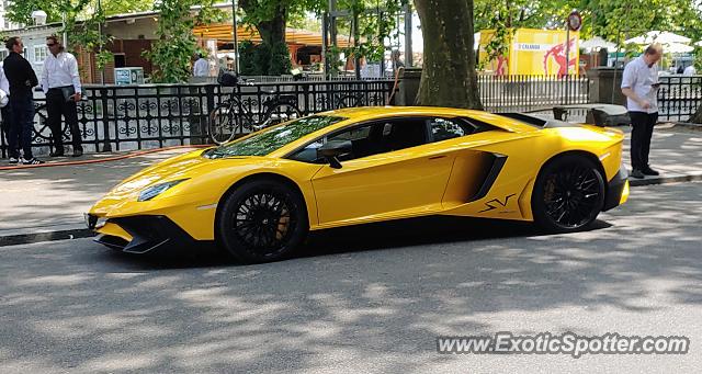 Lamborghini Aventador spotted in Zurich, Switzerland