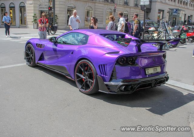 Ferrari 812 Superfast spotted in Paris, France