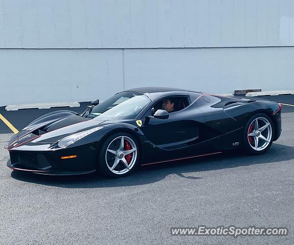 Ferrari LaFerrari spotted in Lake Forest, Illinois