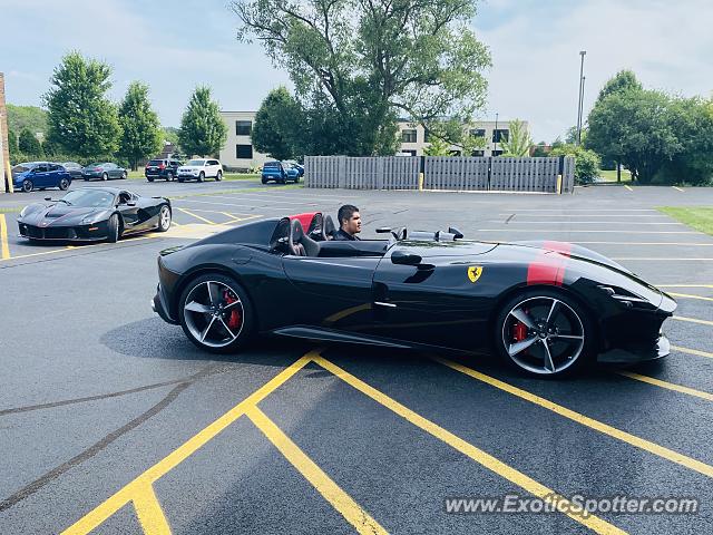 Ferrari Monza SP2 spotted in Lake Forest, Illinois