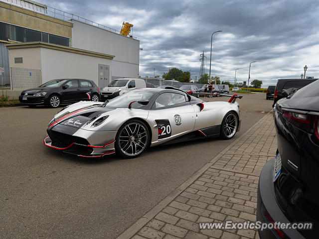 Pagani Huayra spotted in Modena, Italy