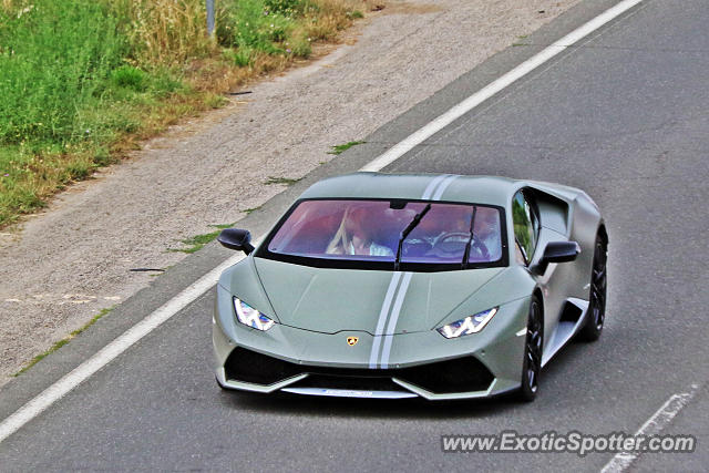 Lamborghini Huracan spotted in Sunny Beach, Bulgaria