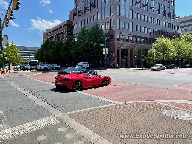 Ferrari 488 GTB spotted in Chattanooga, Tennessee