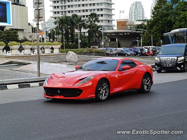 Ferrari 812 Superfast spotted in Jakarta, Indonesia