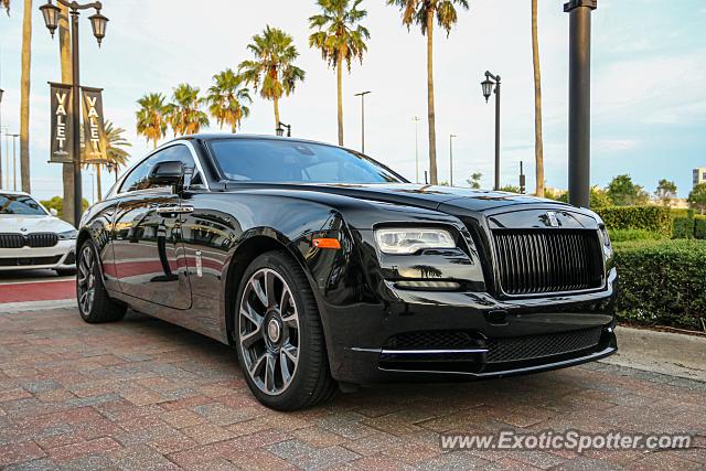 Rolls-Royce Wraith spotted in Jacksonville, Florida