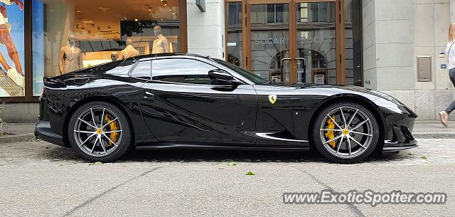 Ferrari 812 Superfast spotted in Zurich, Switzerland