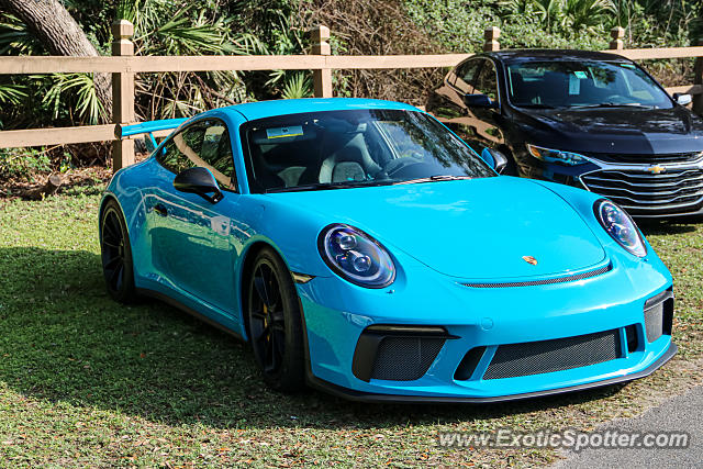 Porsche 911 GT3 spotted in Amelia Island, Florida