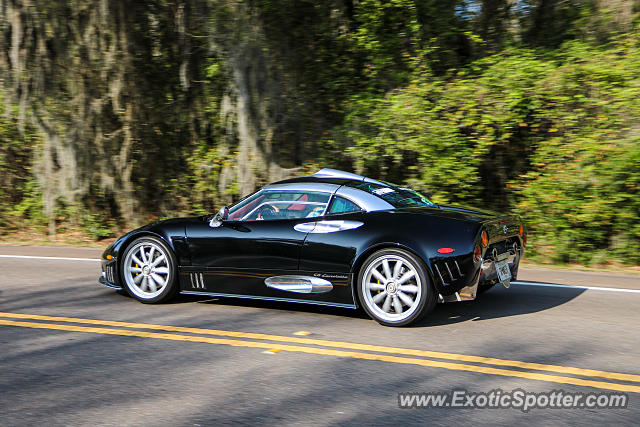 Spyker C8 spotted in Amelia Island, Florida
