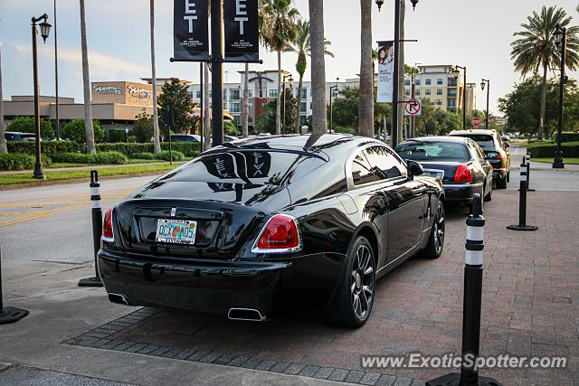 Rolls-Royce Wraith spotted in Jacksonville, Florida