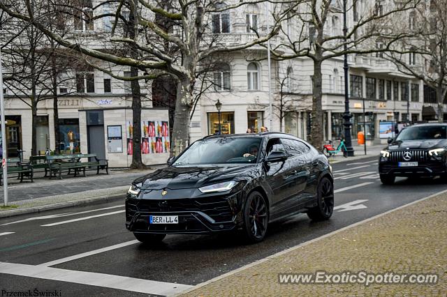 Lamborghini Urus spotted in Berlin, Germany