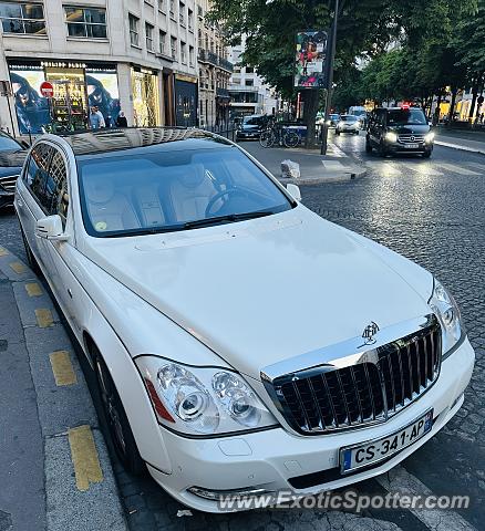 Mercedes Maybach G650 Landaulet spotted in Paris, France