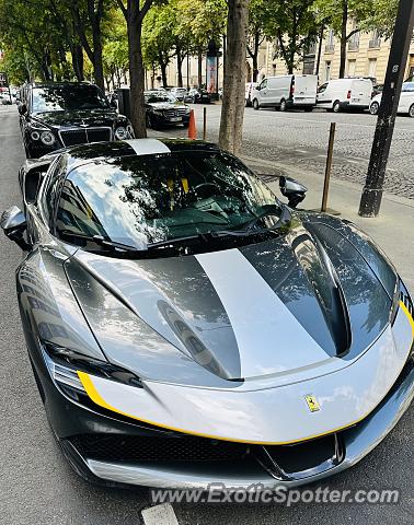 Ferrari SF90 Stradale spotted in Paris, France