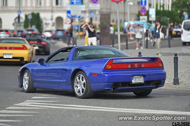 Acura NSX spotted in Warsaw, Poland