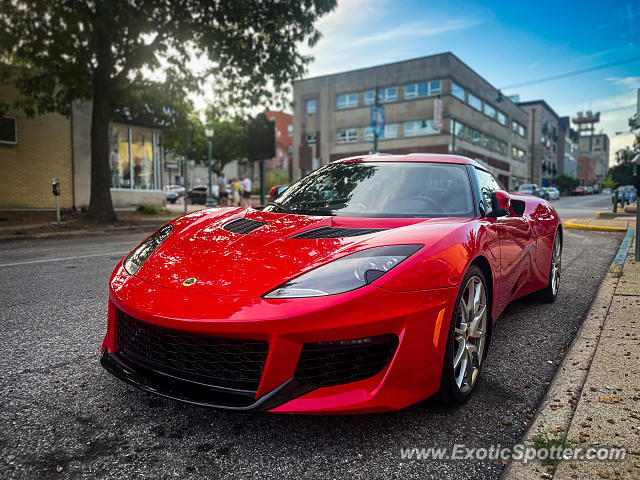 Lotus Evora spotted in Bloomington, Indiana