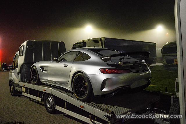 Mercedes AMG GT spotted in Highway, Poland