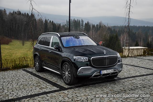 Mercedes Maybach spotted in Karpacz, Poland