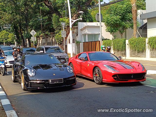 Ferrari 812 Superfast spotted in Jakarta, Indonesia