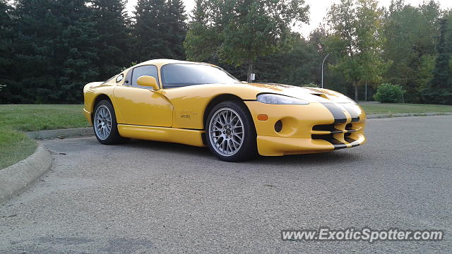 Dodge Viper spotted in Edmonton, Canada