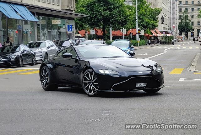 Aston Martin Vantage spotted in Zurich, Switzerland