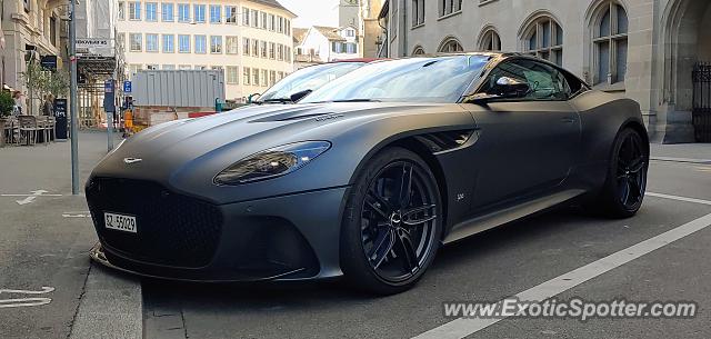 Aston Martin DBS spotted in Zurich, Switzerland