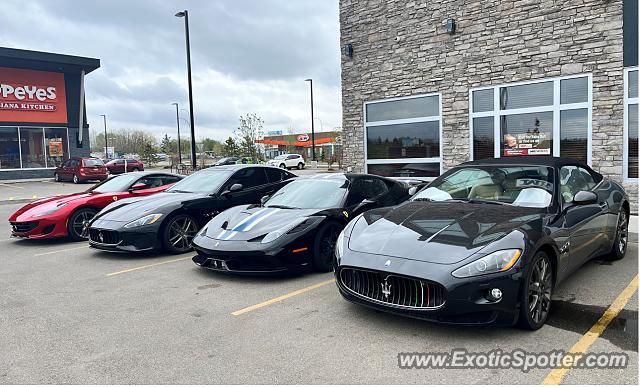Ferrari 458 Italia spotted in Edmonton, Canada