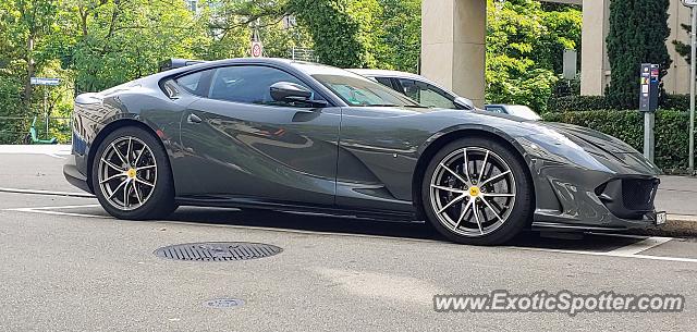 Ferrari 812 Superfast spotted in Zürich, Switzerland