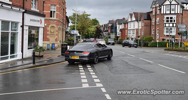 Bentley Continental spotted in Alderley Edge, United Kingdom