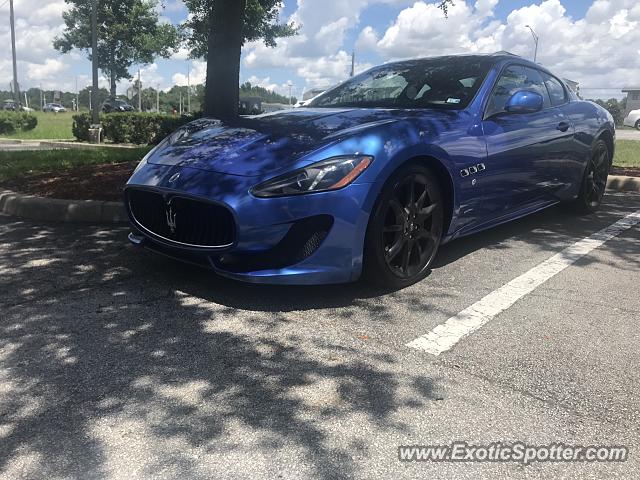 Maserati GranTurismo spotted in Jacksonville, Florida