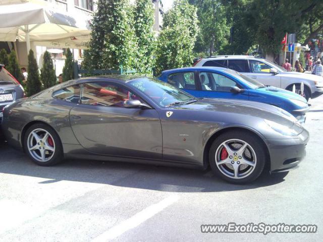 Ferrari 612 spotted in Istanbul, Turkey