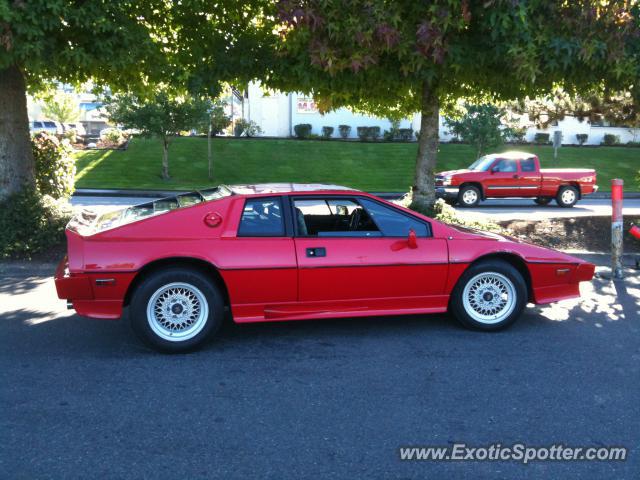 Lotus Esprit spotted in Silverdale, WA, United States