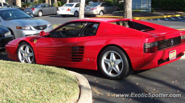 Ferrari Testarossa spotted in Jacksonville, Florida