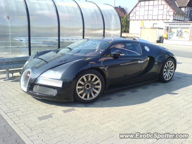 Bugatti Veyron spotted in Near Wolfsburg, Germany